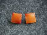 Ohrringe Mandarin Quadrat